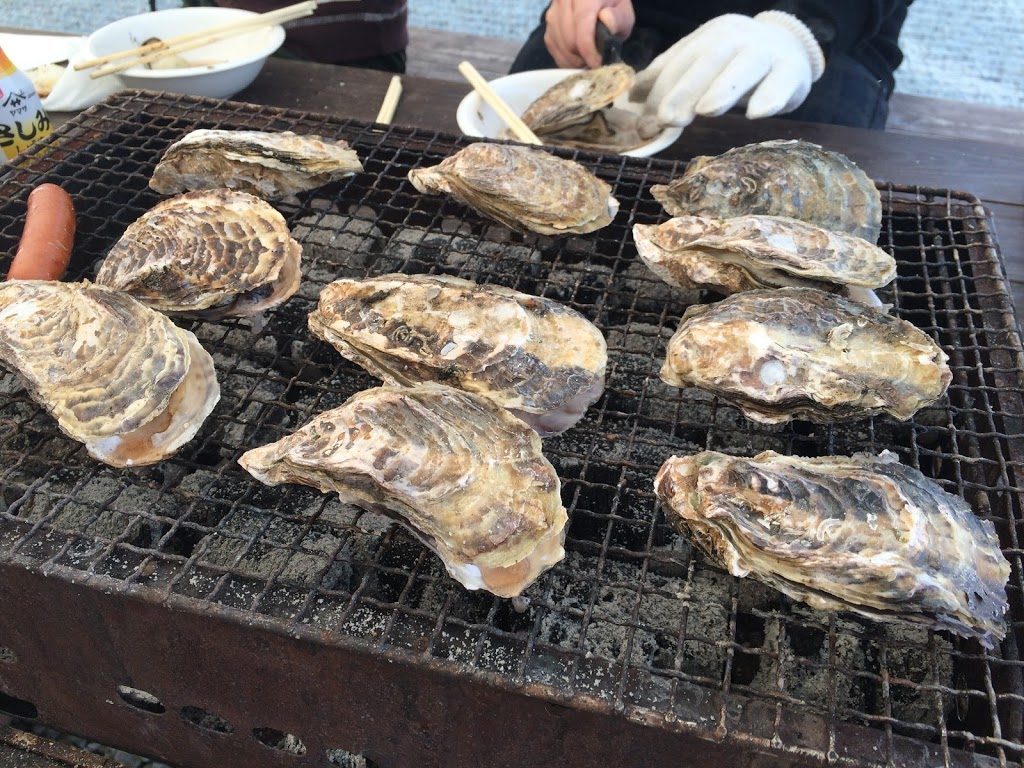 相生の焼がき大豊で焼牡蠣食べ放題 ついでに釣りも Fam Fishing