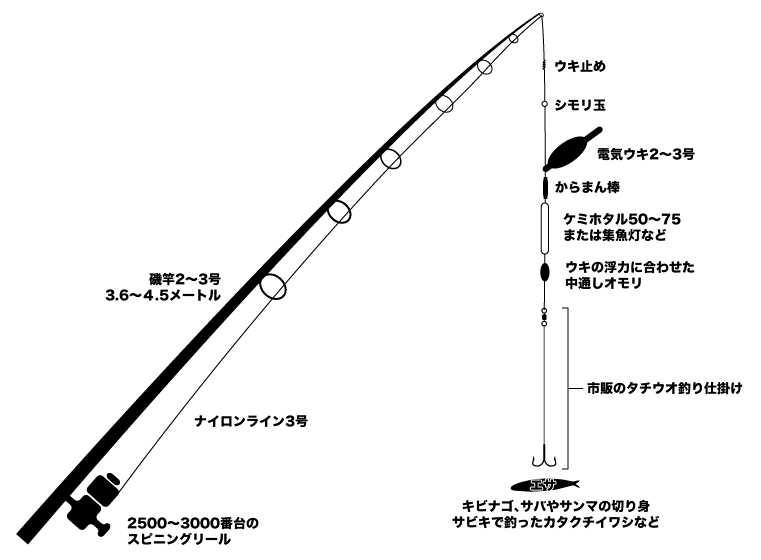 タチウオのウキ釣り入門 道具選びから狙い方まで全て解説 Fam Fishing