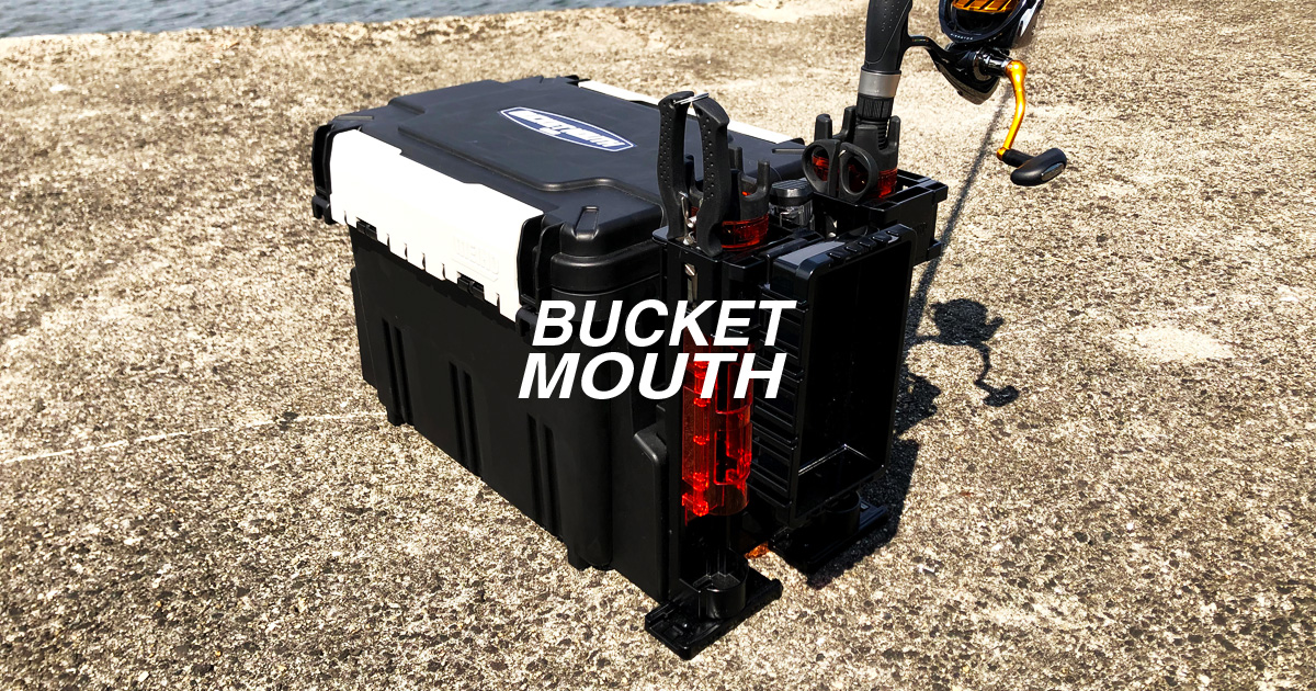 ♥BUCKET MOUTH ロッドホルダー付き